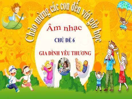 Bài giảng Âm nhạc 2 - Chủ đề 6: Gia đình yêu thương - Bài: Luyện tập và biểu diễn bài hát Mẹ ơi có biết