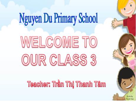 Bài giảng Tiếng Anh 3 - Unit 12: Jobs - Lesson 2 - Trần Thị Thanh Tâm