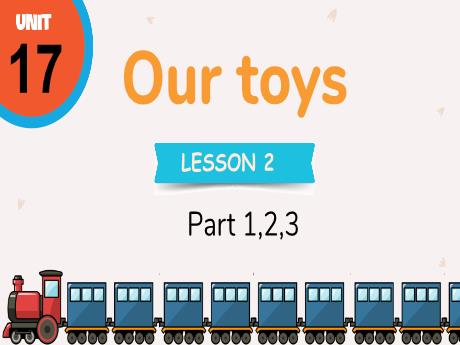 Bài giảng Tiếng Anh 3 - Unit 17: Our toys - Lesson 2 - Period 3