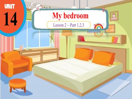 Bài giảng Tiếng Anh Lớp 3 - Unit 14: My bedroom - Lesson 2