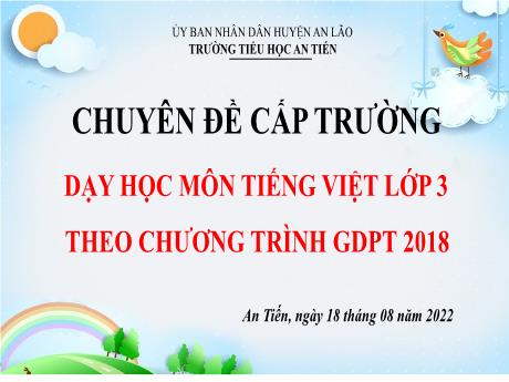 Bài giảng Tiếng Việt 3 (Tập đọc) - Bài: Mùa hè lấp lánh