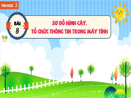 Bài giảng Tin học 3 Sách Kết nối tri thức - Bài 8: Sơ đồ hình cây. Tổ chức thông tin trong máy tính - Trường Tiểu học Tiên Minh