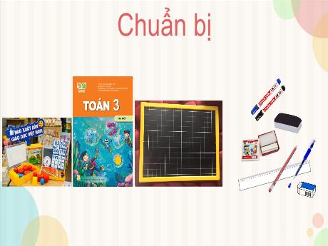 Bài giảng Toán 3 Sách Kết nối tri thức - Chủ đề 3: Làm quen với hình phẳng, hình khối - Bài 21: Khối lập phương, khối hộp chữ nhật